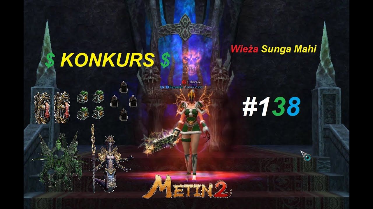 Metin2.PL Polska Mixtape#138 Jadeit Nocy / Skarb Węży / Wieża Sunga Mahi  #Metin2 + KONKURS