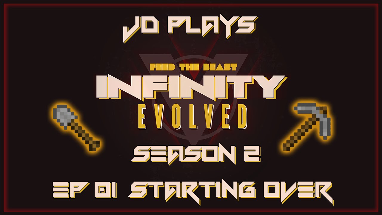 Starting Over - FTB Infinity Evolved Expert Let's Play E.01