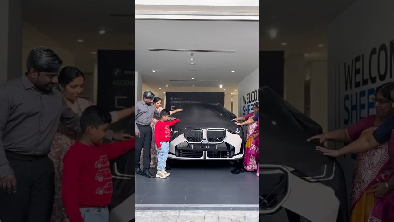 FULL FAMILY VIP DELIVERY OF BMW X3 ✅ #bmwx3 #bmwlovers #bmw #dreamcar #shorts