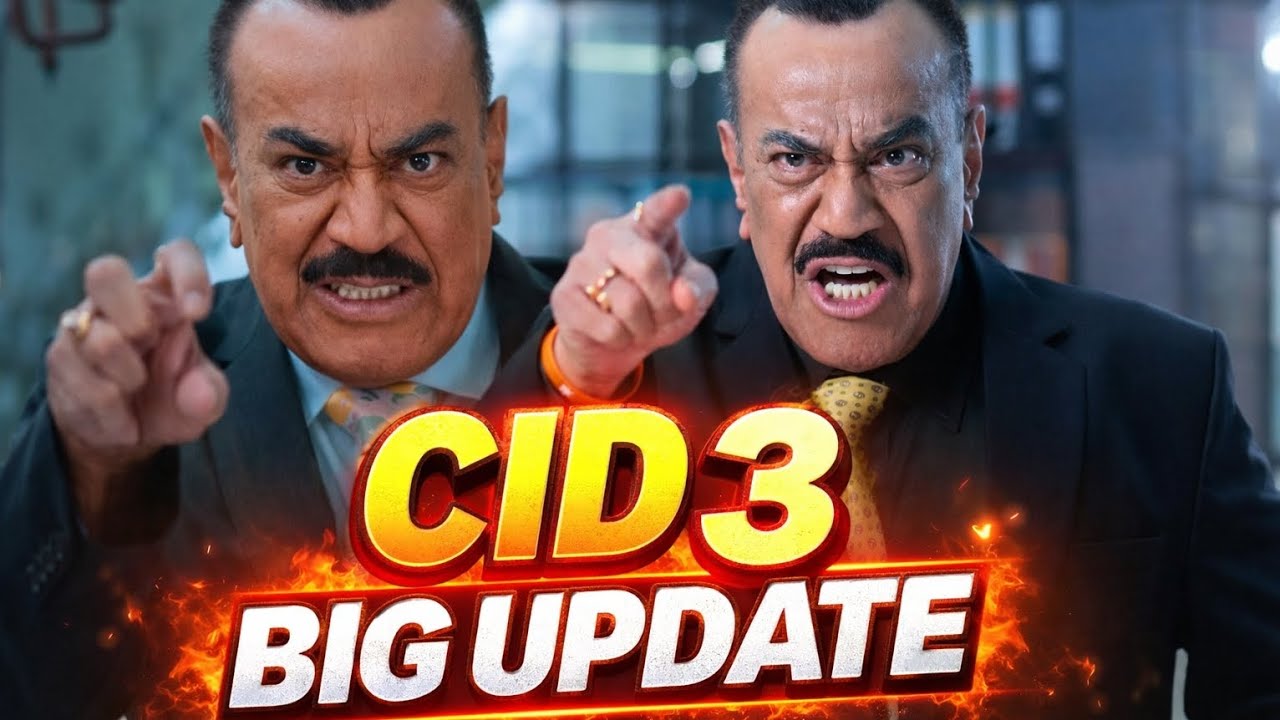 Cid Seasion 3 Big Update | CID वापस आ रहा है | Sony Tv & Netflix par | Full Details  #cid3 