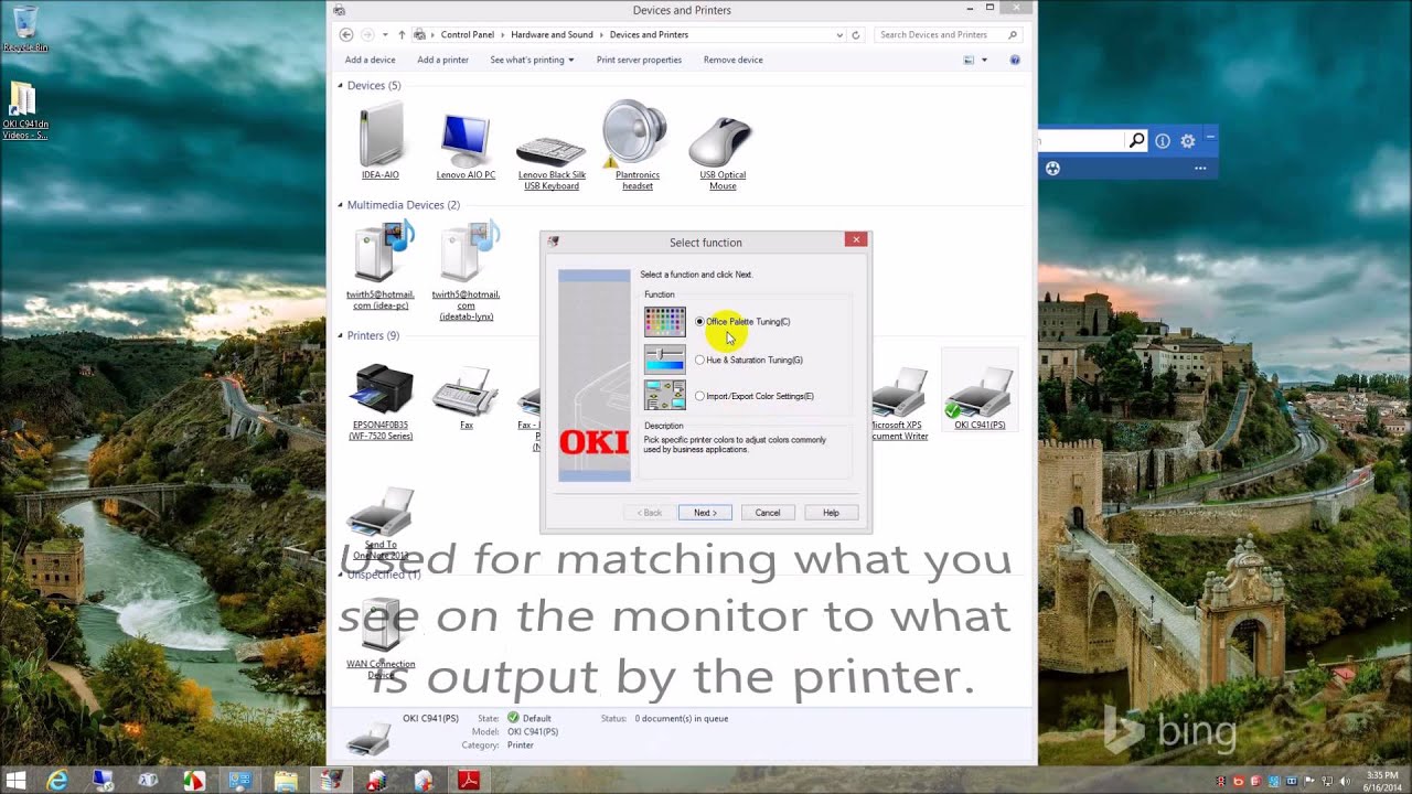 OKI C941dn Video #5 - Color Tuning & Calibration Overview