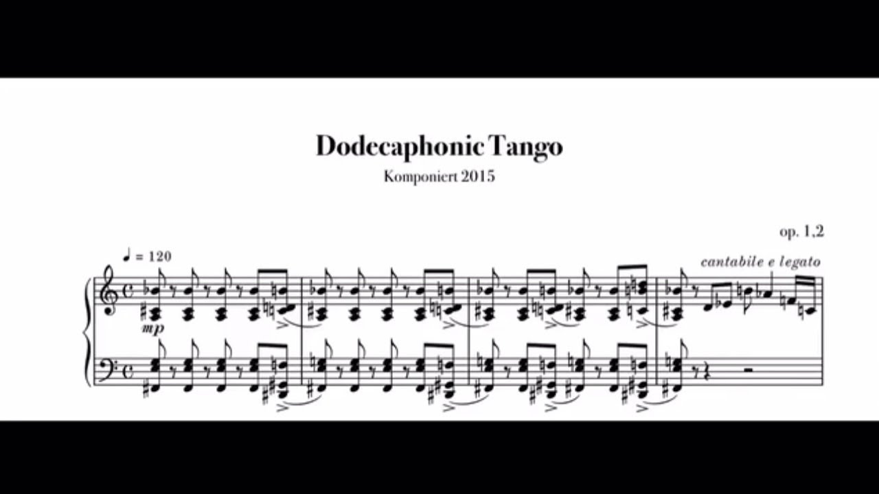 Evgeny Kissin - Four Pieces Op.1 No.2, Dodecaphonic Tango 