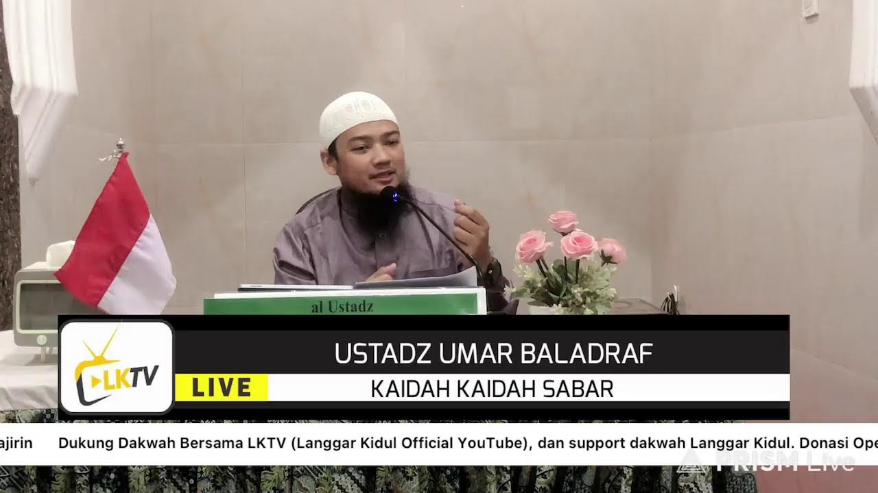Kajian Spesial Ramadhan Ustadz Umar Baladraf - Kaidah Kaidah Sabar