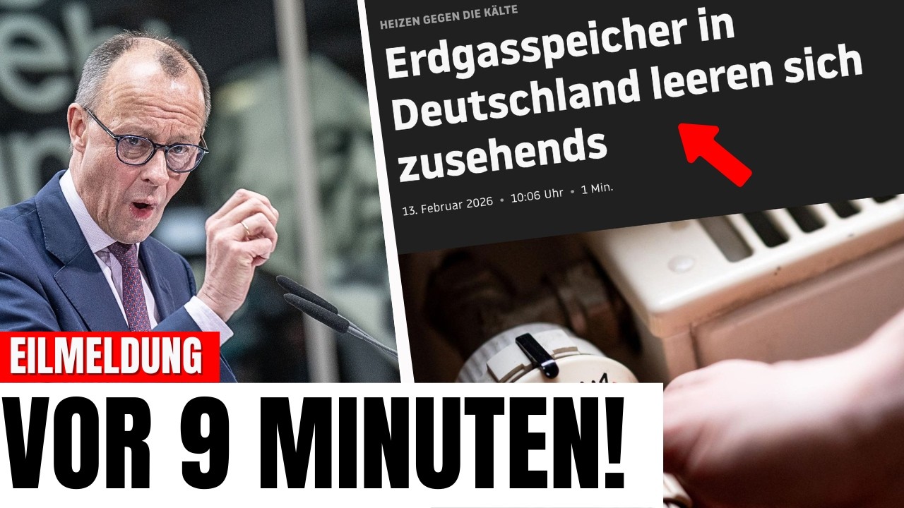Ab März KEIN GAS MEHR - 🚨 Gas-Schock! – Weniger LNG, aber doppelte Nachfrage!