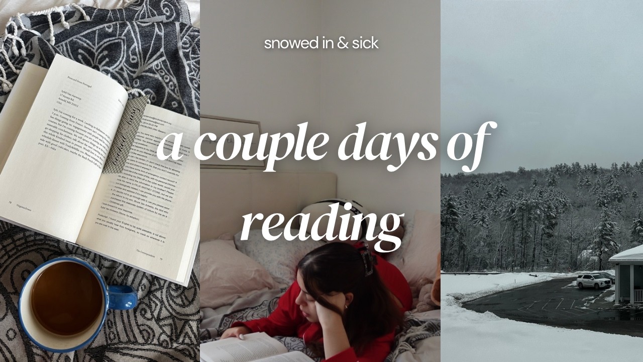 snowed in and sick so lets read