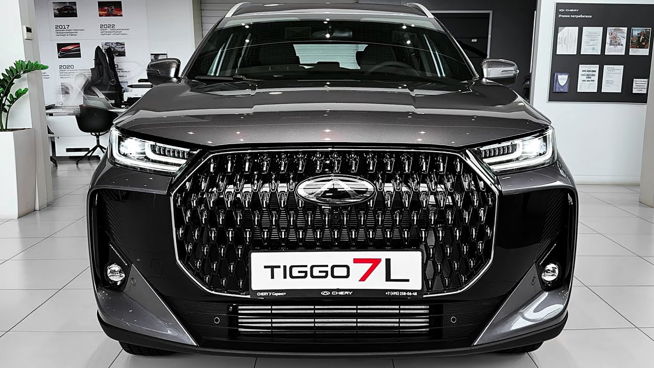 Chery Tiggo 7L 2025 года — обзор интерьера и экстерьера