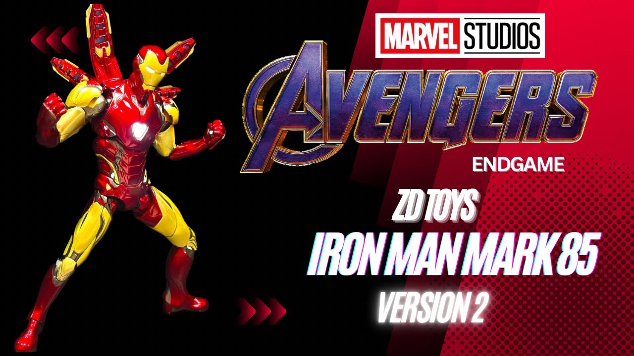 ZD Toys IRON MAN MARK 85 Avengers Endgame Version 2 | Unboxing | #marvel | #ironman