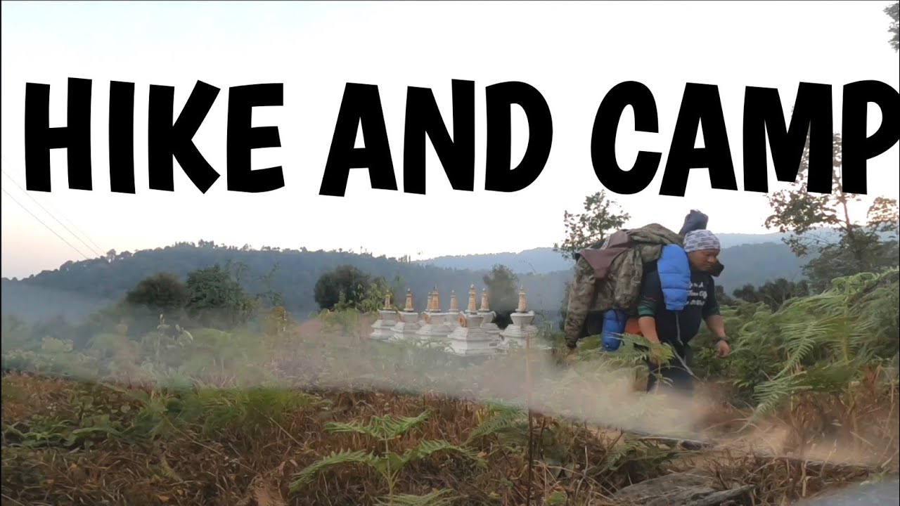 रमाईलो ठाउँ पुगियो/Hike And Camp🏕/Dirgabishal/Sikkim/Hiking/Camping/Cooking