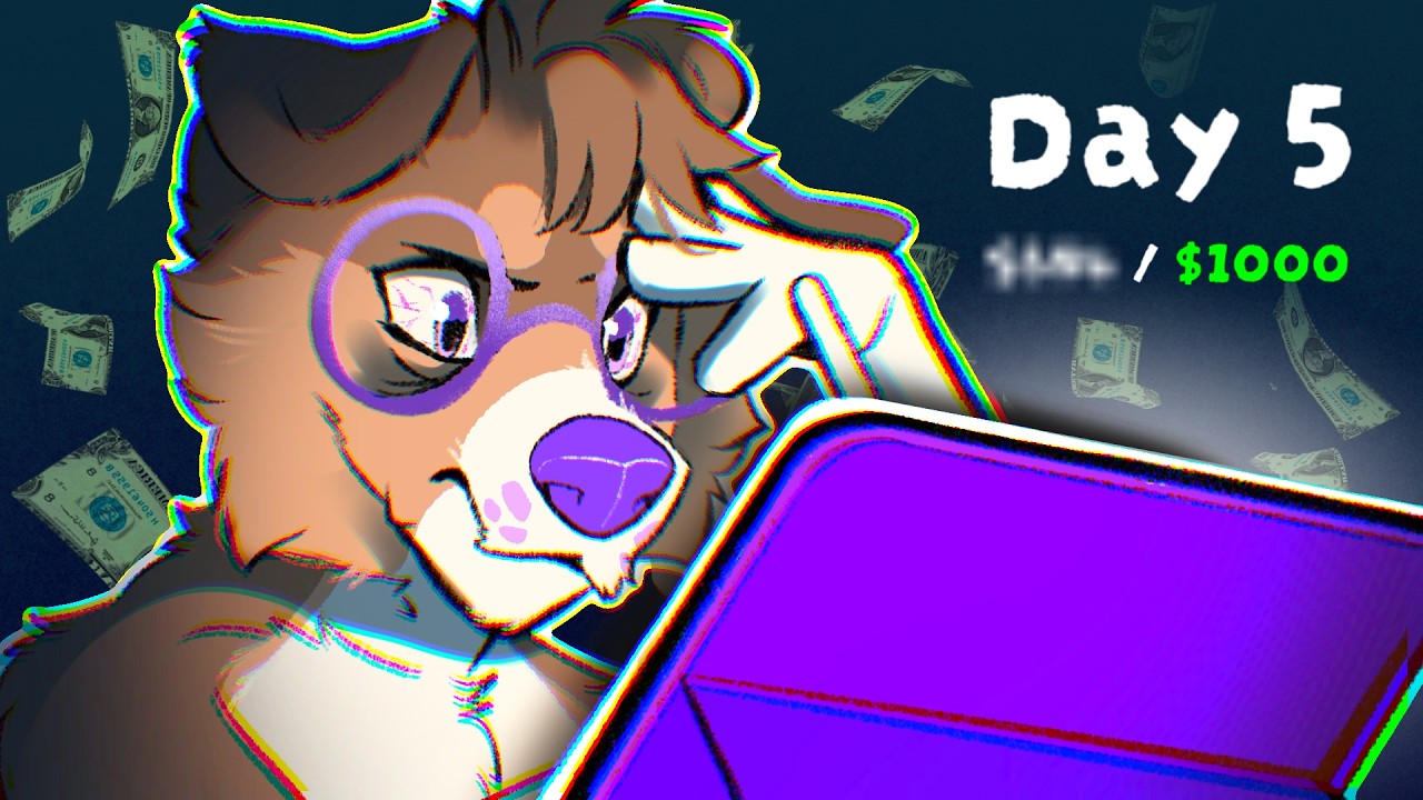 I Tried Making $1000 From Furry Art as Fast as Possible