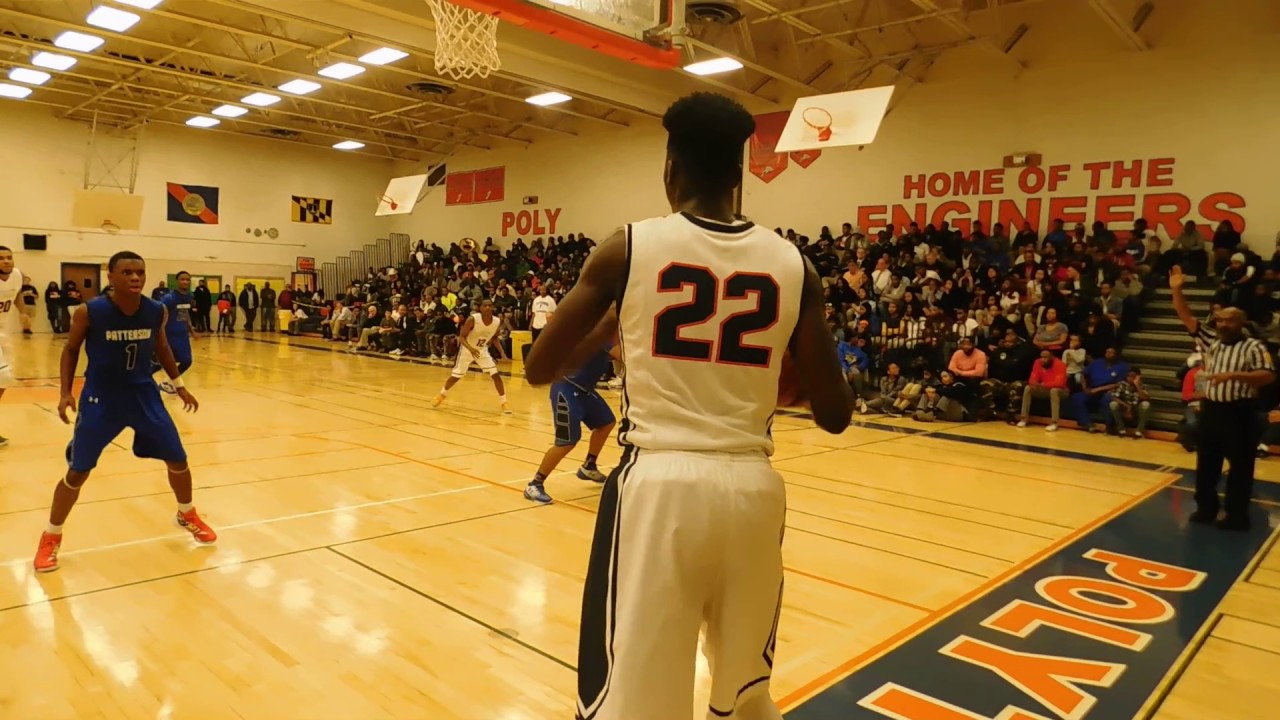 Price free throws Patterson/Poly boys basketball 02/07/17
