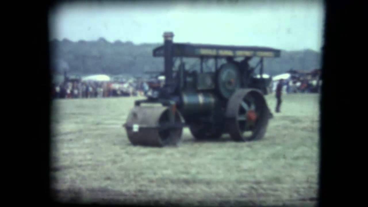 8 mm Home Movies Traction and Steam Engine Rallys (2) (Barnsley area circa 1962)