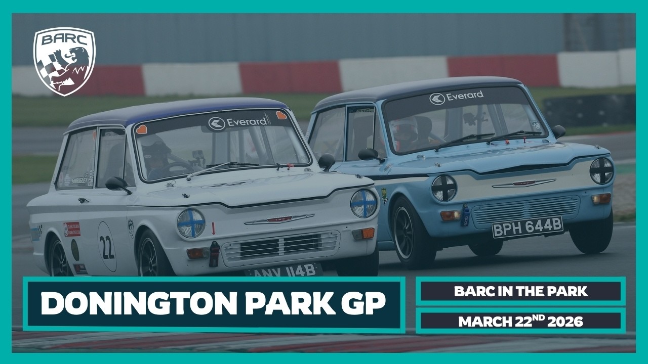 BARC LIVE | Donington Park (Grand Prix) | March 22nd 2026