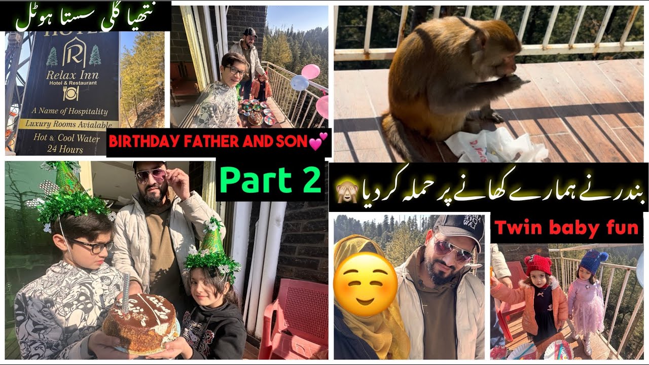 Cheap Hotels in nathia gali |Review🔥|NathiaGali🌳| SON Father Birthday Celebration🎉| anilasajidvlogs