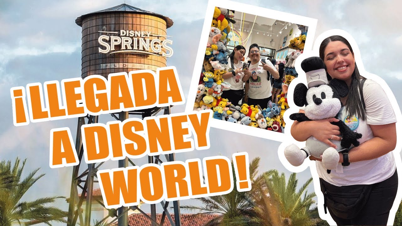 🎉 Llegando a Disney World 🏰 | Disney Springs 2025 ✨