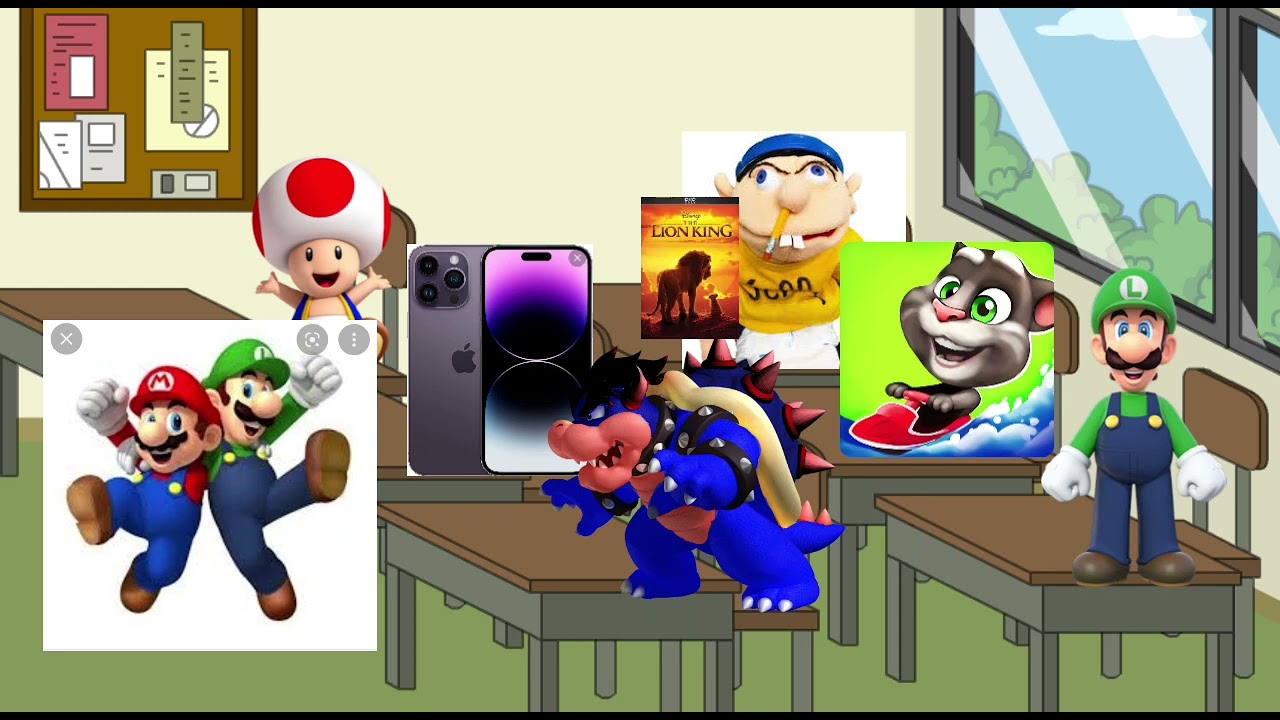 luigi bring PG from movie day get ungrounded