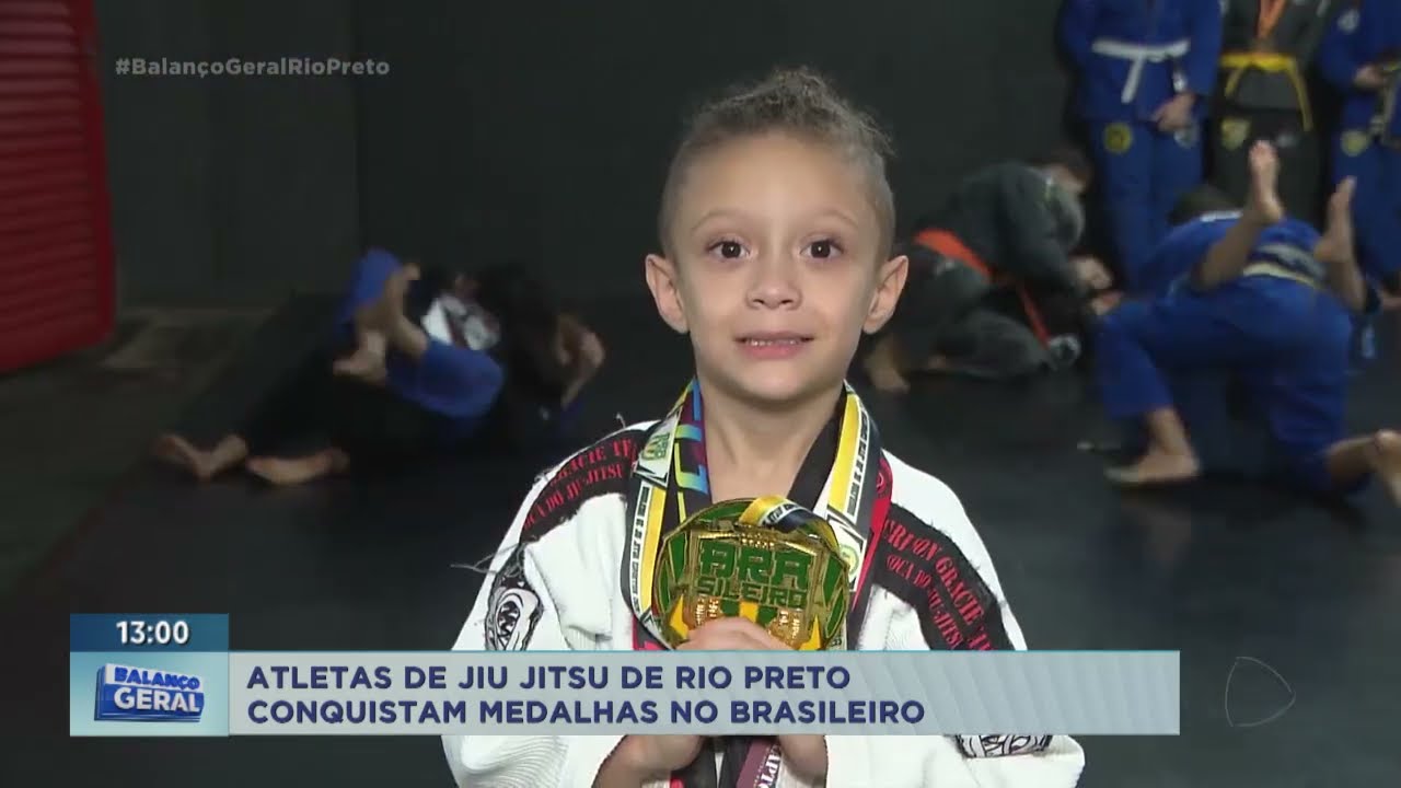 Atletas de Jiu Jitsu de Rio Preto conquistam medalhas no Campeonato Brasileiro