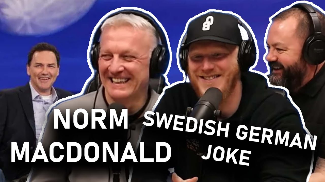 Norm Macdonald - Swedish German Joke REACTION | OFFICE BLOKES REACT!!