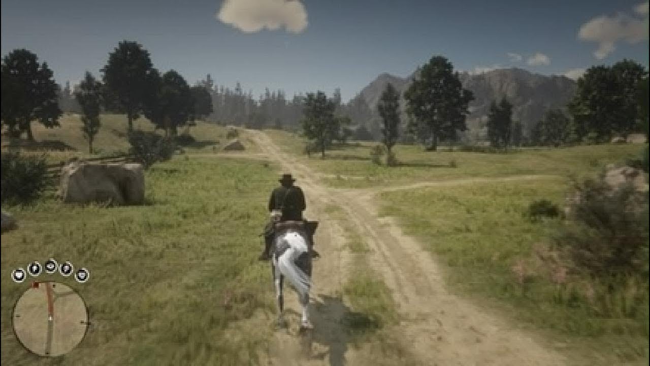 Rdr2 PS5 1080P 30 FPS bounty mission (GAMEPLAY)