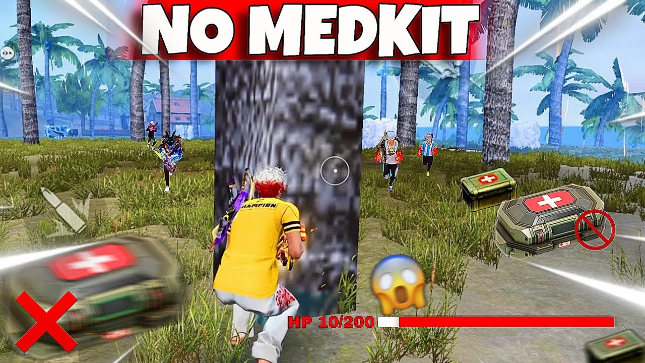 If I Heal, I Lose 😱 | Free Fire No Healing Challenge!! |  Supreme Gamer 