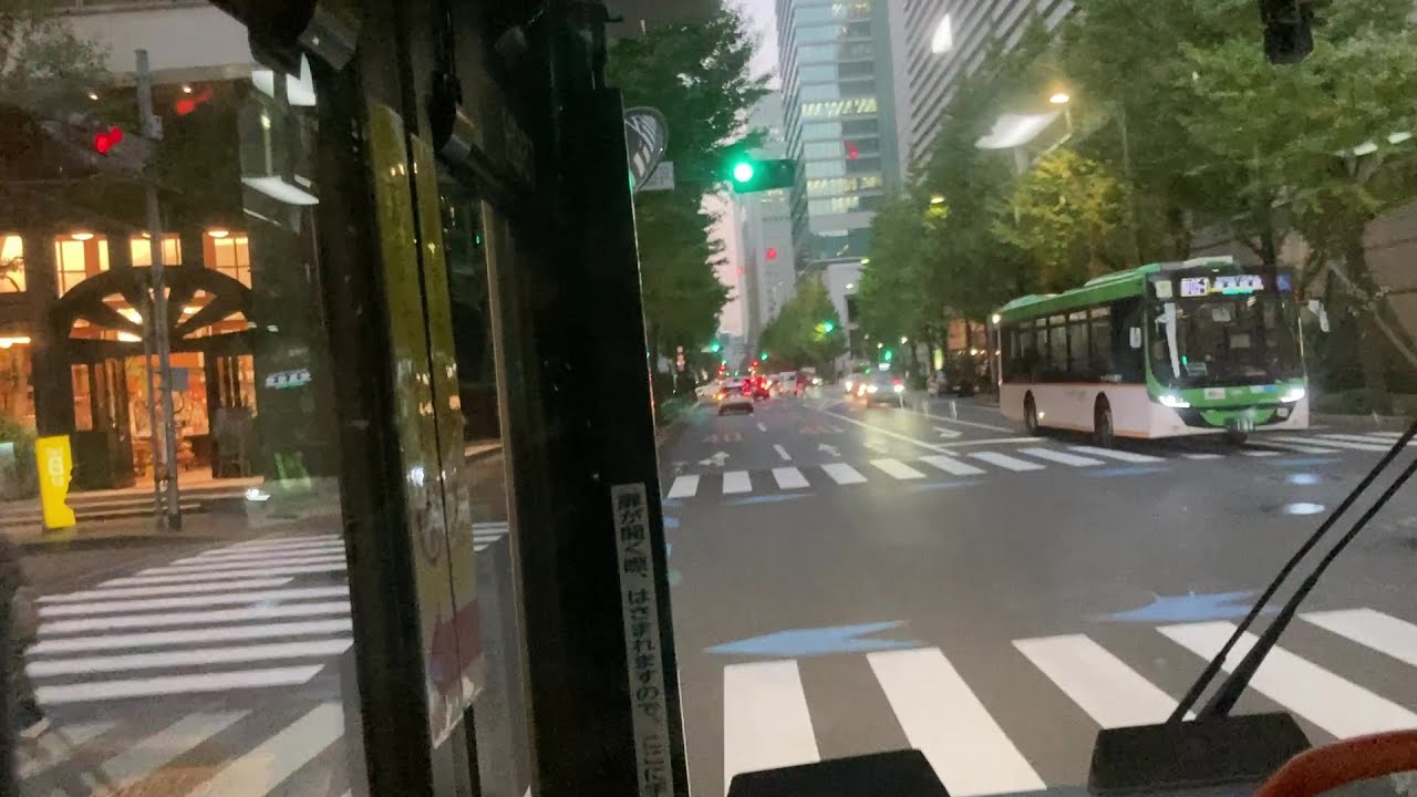都営バス 都05-2系統銀座四丁目・有楽町駅経由東京駅丸の内南口行き前面展望
