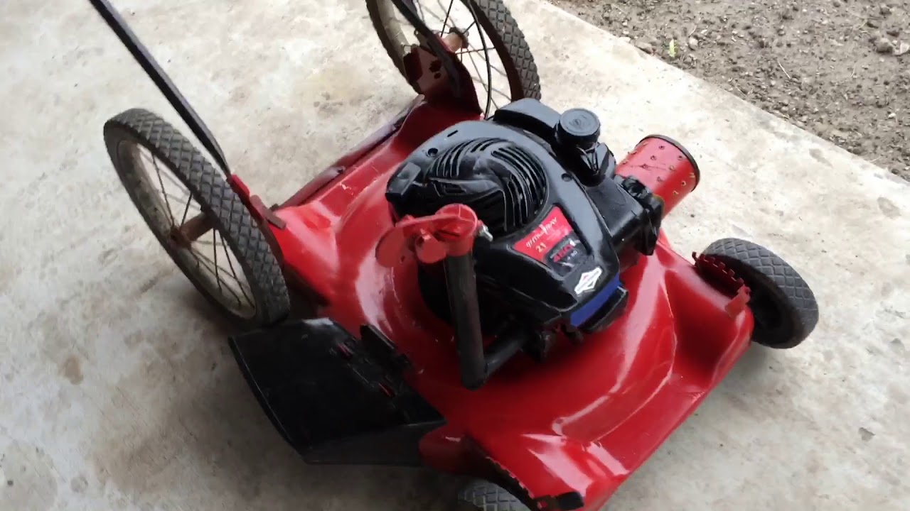 Riced out lawnmower!