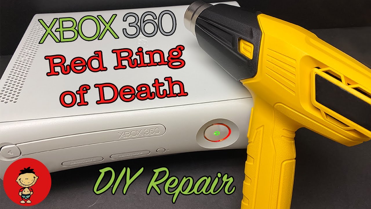 Xbox 360 Red Ring of Death — самостоятельная перепайка графического процессора