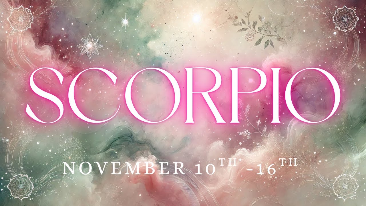 SCORPIO tarot ♏️ This Message Is SO ACCURATE Someone Is Obsessed Scorpio November 10th - 16th