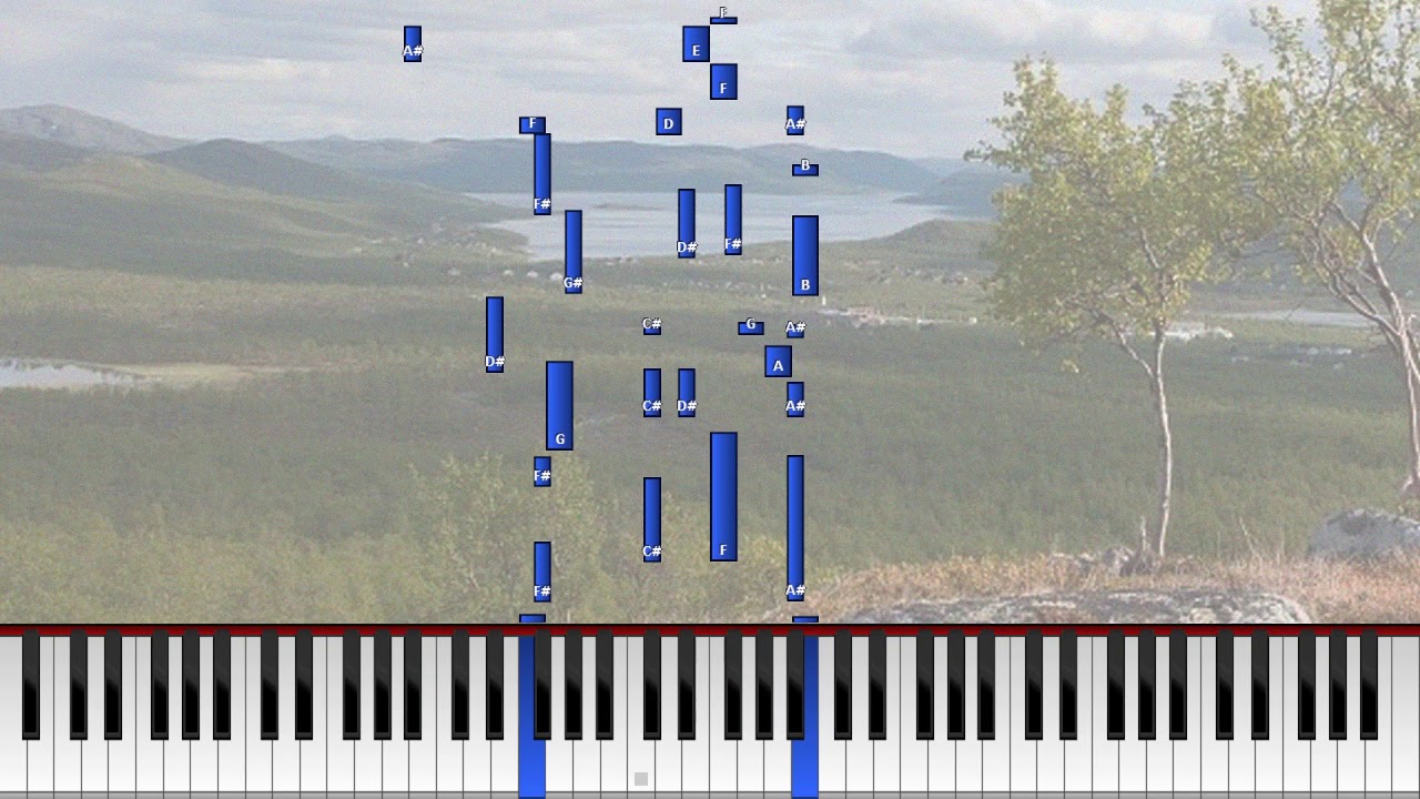 Lapin kesä (Synthesia) [Pianotutoriaali] *Opi soittamaan*