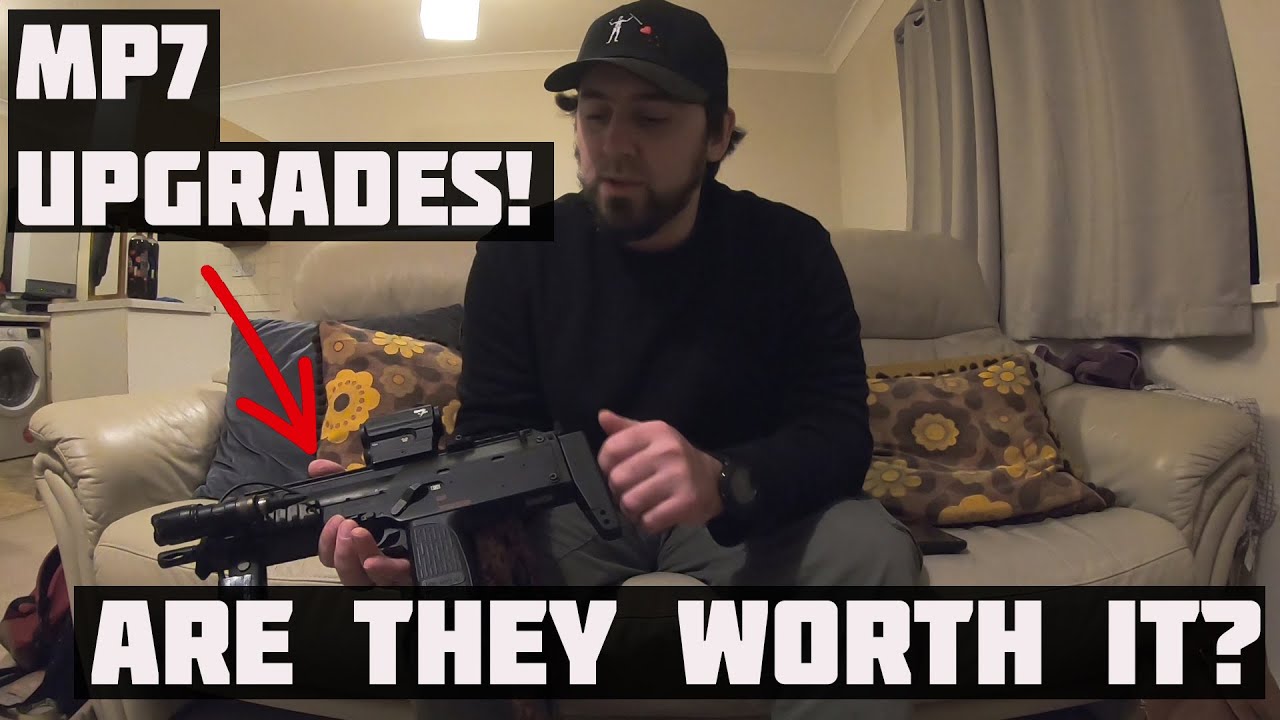 Tokyo Marui MP7 GBB Upgrades! (DDC Industries parts)