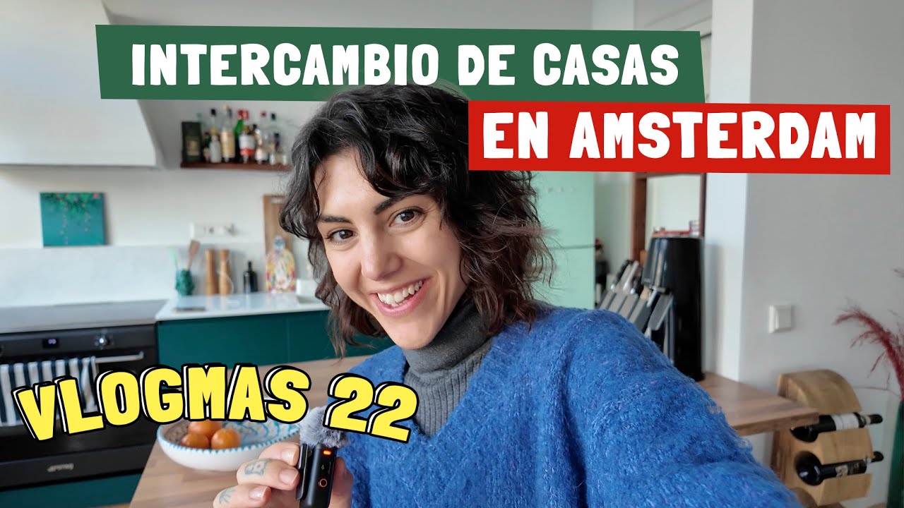 LLEGUE A AMSTERDAM🇳🇱: HOUSE TOUR DE MI CASA | Vlogmas dia 22