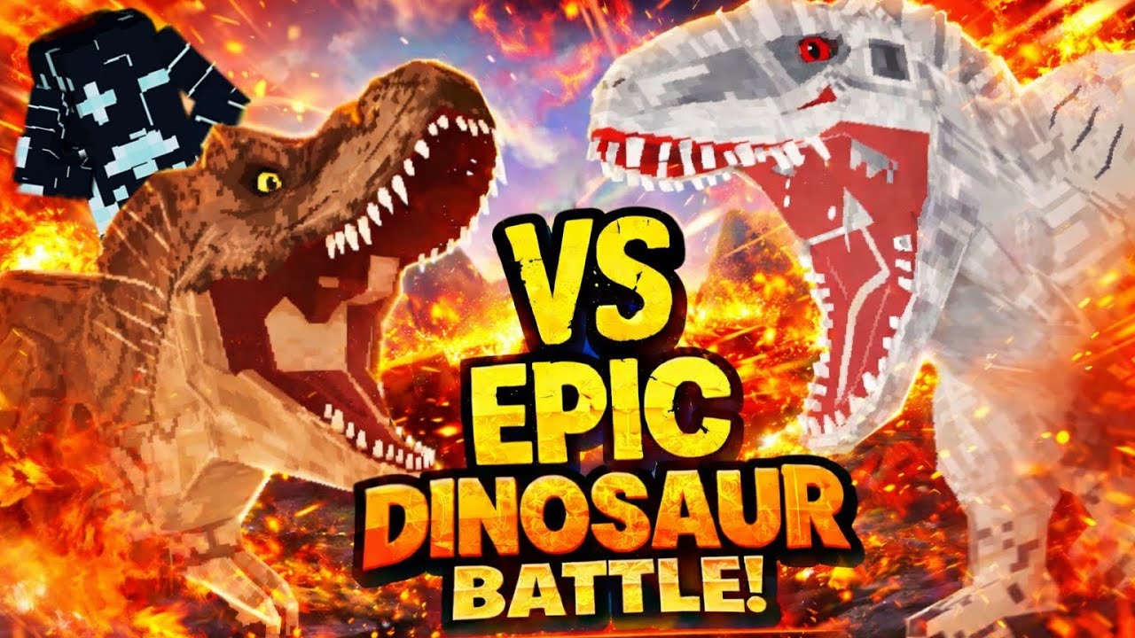Решающая битва динозавров 🦕 🔥 Кто победит? | Геймплей Minecraft | #minecraft #jurassicpark