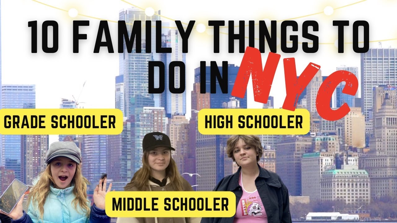 Tips What to do in New York City from the kids, pre-teen and parents