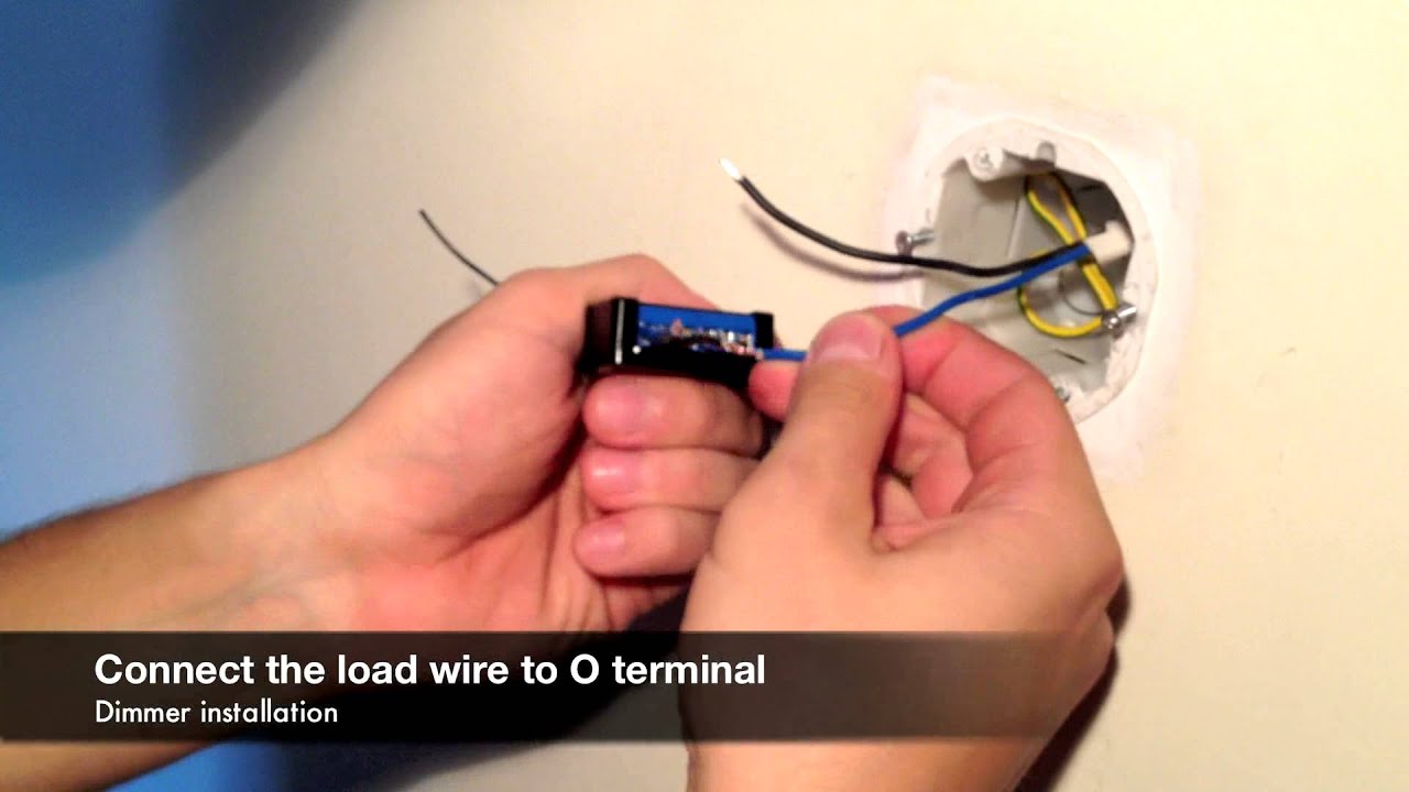 How to install a Fibaro Dimmer