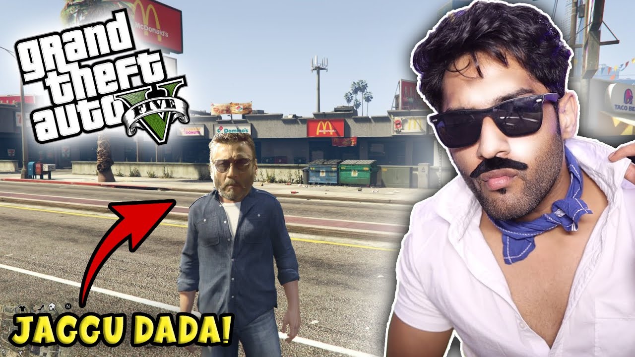 JACKIE SHROFF PLAYS GTA 5 !!👿⚫ THUGESH