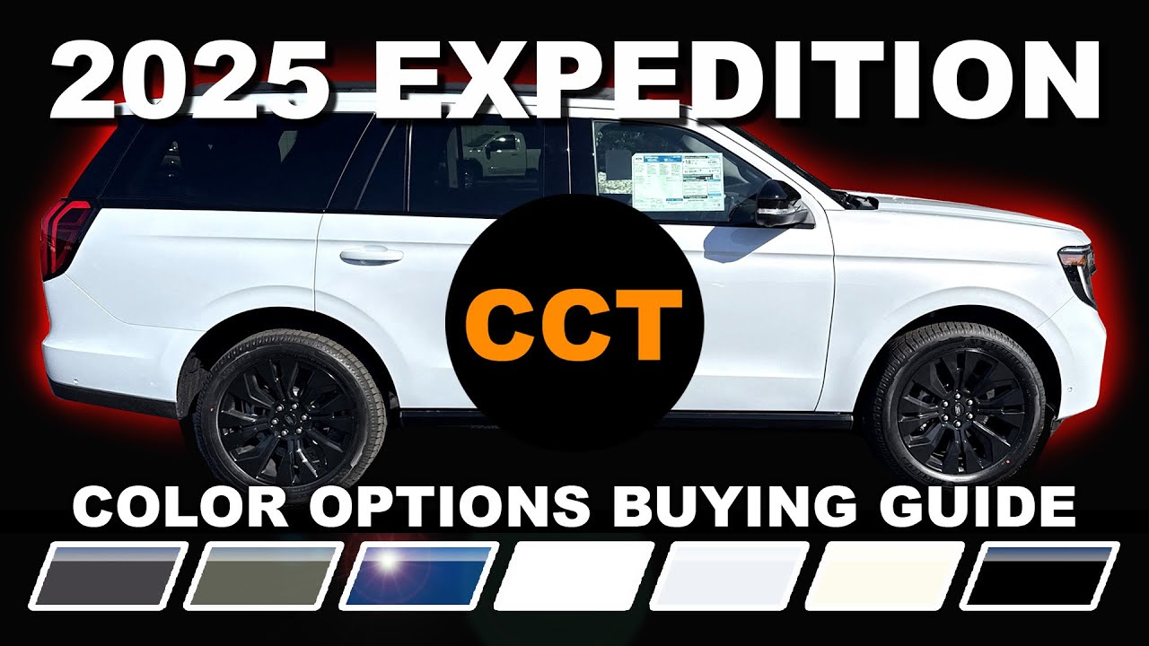 2025 Ford Expedition Color Options Buying Guide