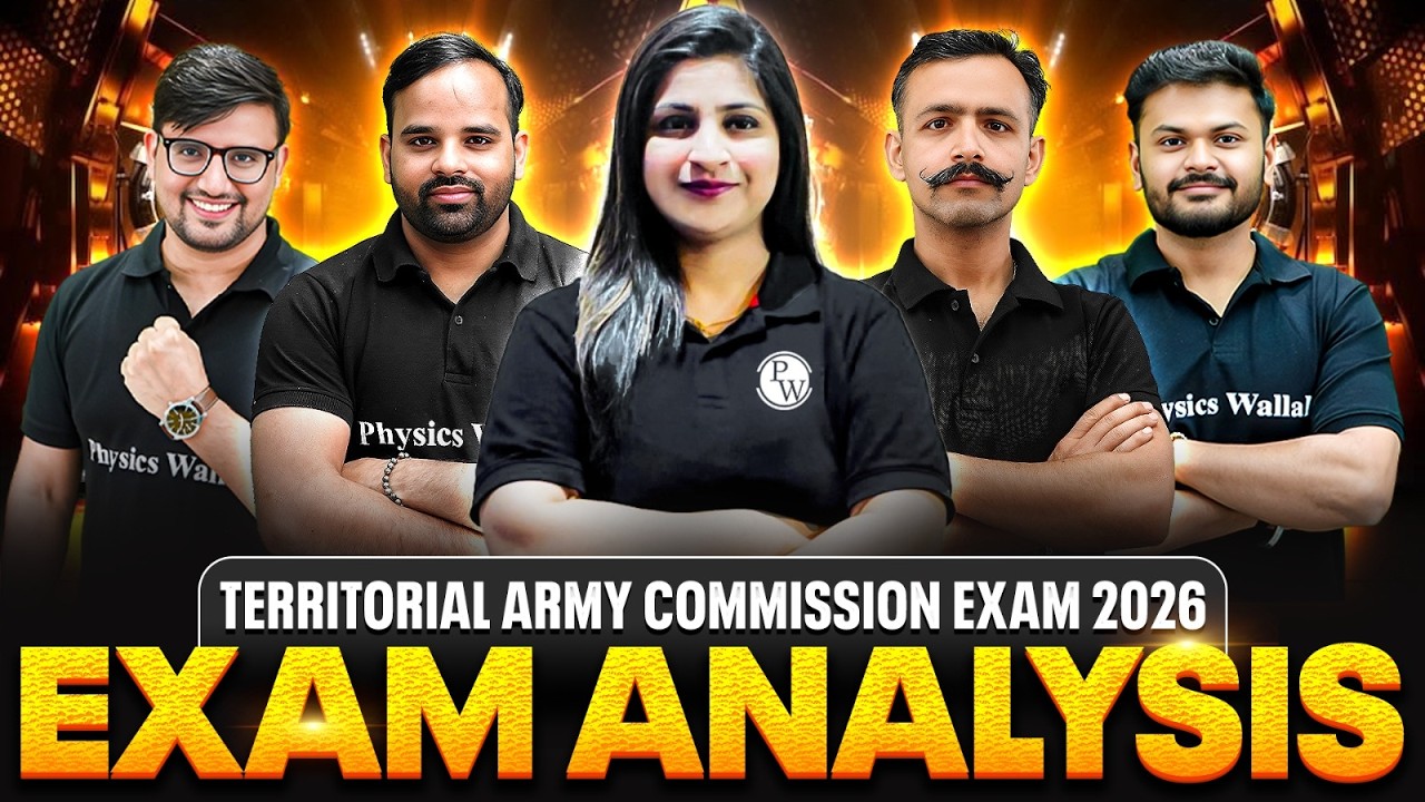 Territorial Army 2026 Exam Analysis | Complete Paper Review | TA 2026 Exam Expected Cut Off & Review