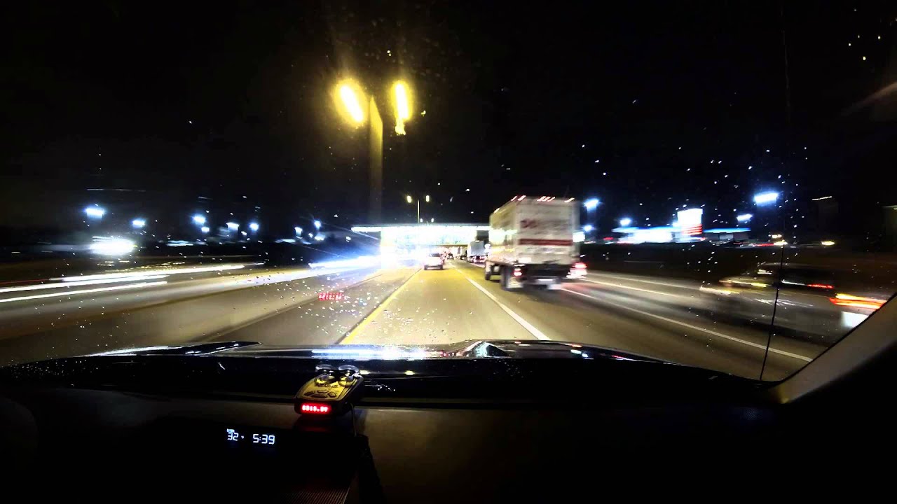 Chicago traficTri-State Tollway 294  - Ronald Regan Memorial Tollway 88 TIMELAPS