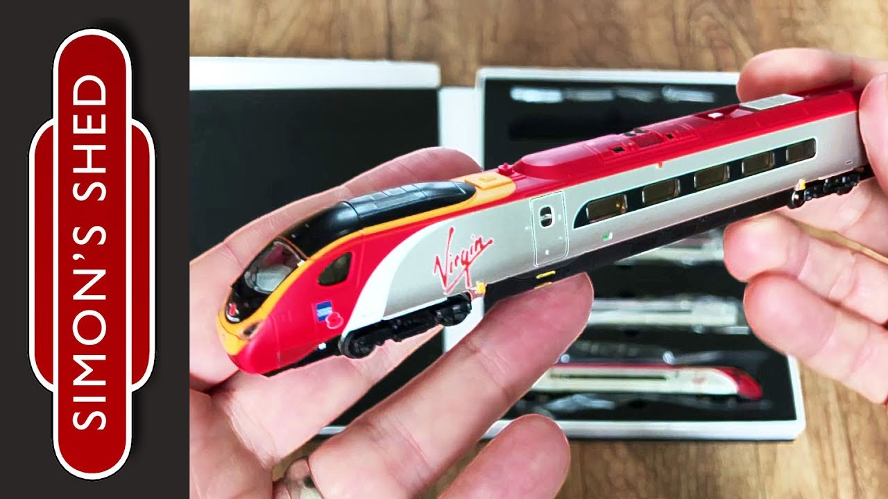 Revolution Trains Pendolino unboxing - n gauge model trains