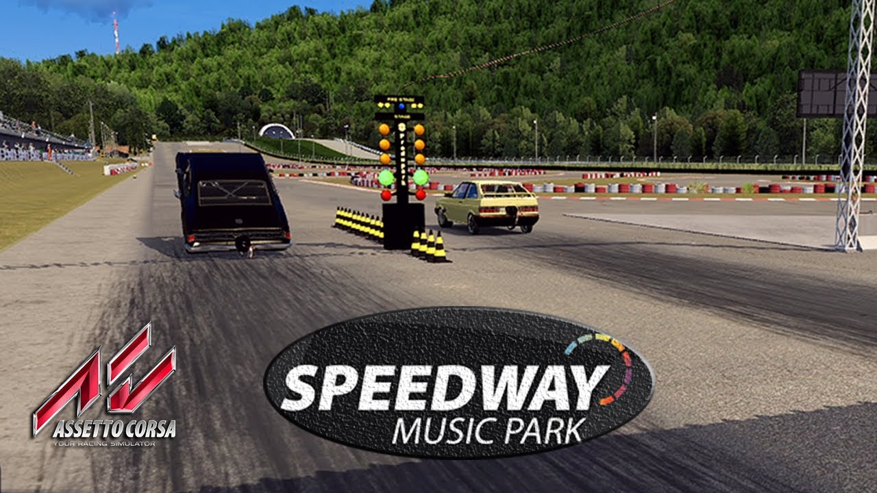 assetto corsa - OPALA x GOL 😆 - speedway music park - Arrancada