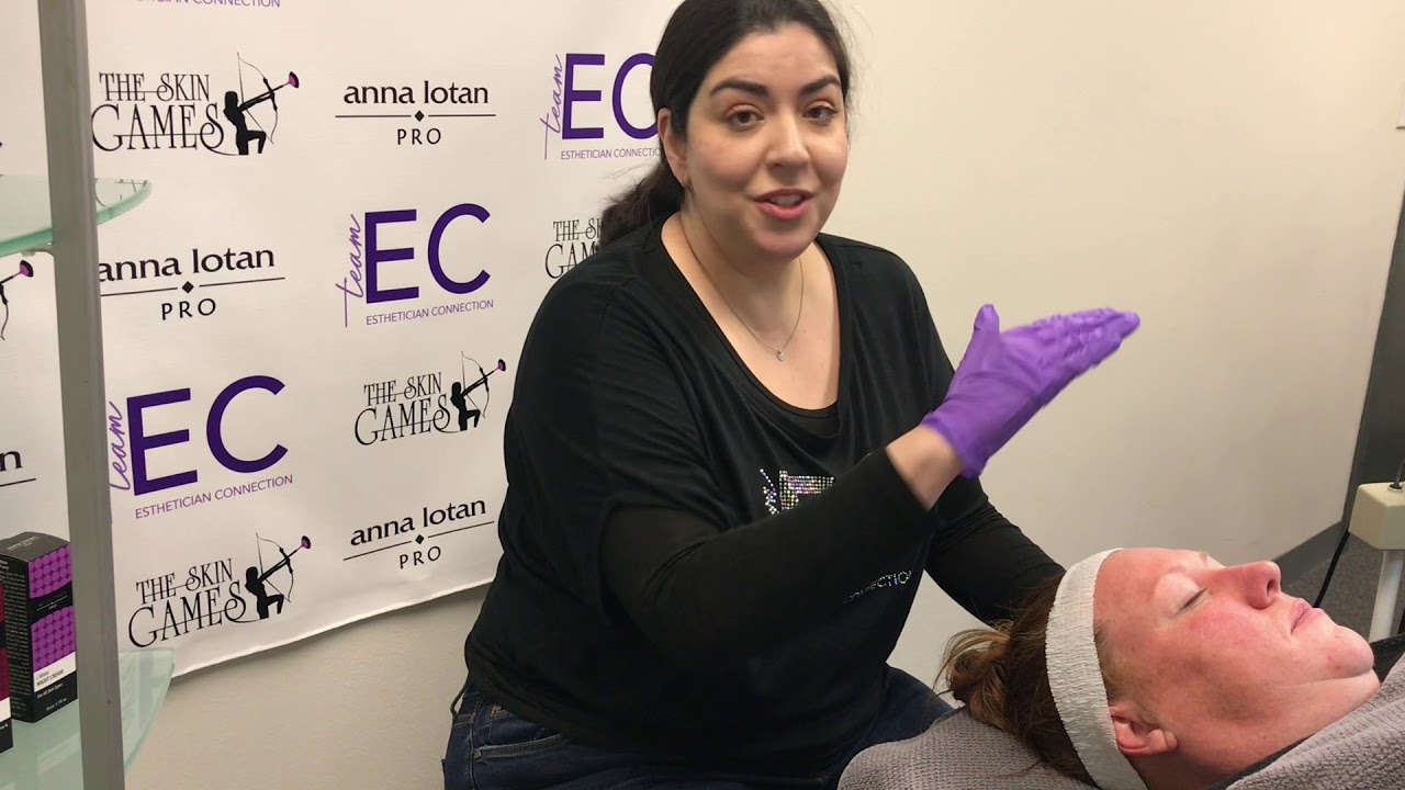Vanessa Rowlette in the New Esthetician Category of The Skin Games 2019 | Week 4