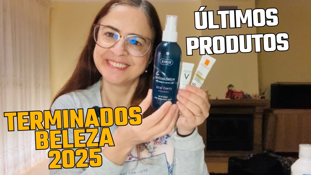 # 13 PRODUTOS TERMINADOS de BELEZA ( o último de 2025)🎄