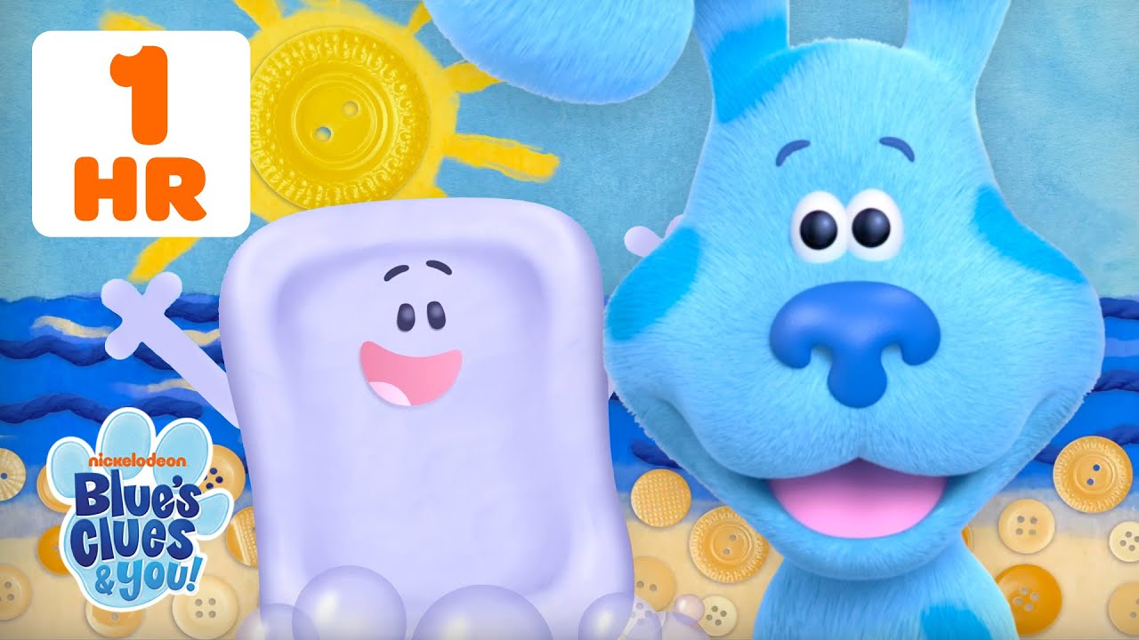 1 Hour of Slippery Soap Fun with Blue! 🧼🐾 | Blue’s Clues & You!