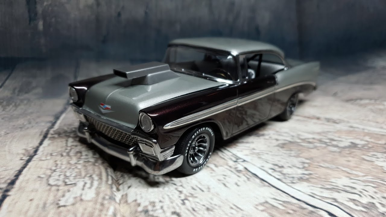 FULL BUILD ► CUSTOM CHEVY 56► 1/24 SCALE