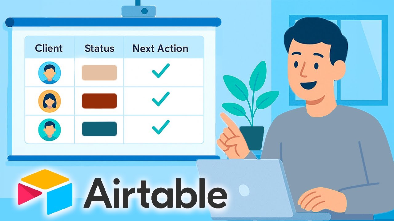 Airtable as a CRM: My Exact Setup for Consultants & Small Businesses