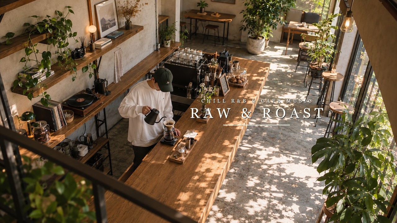 𝐏𝐥𝐚𝐲𝐥𝐢𝐬𝐭 ☕ Watching the Street Wake Up Slowly｜Chill R&B & Caf&eacute; Music