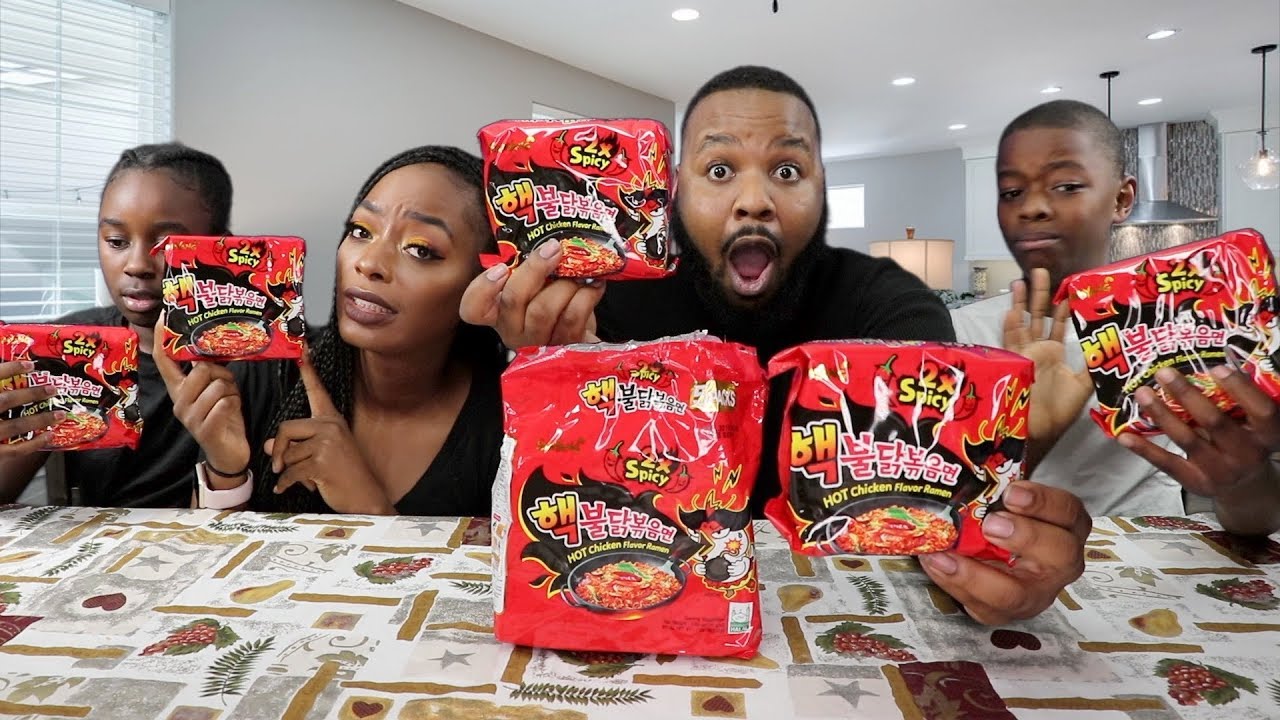2X SPICY NOODLE CHALLENGE | VEGAN MUKBANG | EATING SHOW