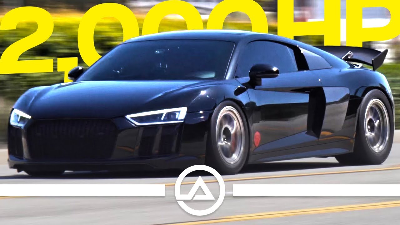 ТЯЖЕЛЫЕ ТЯГИ в Audi R8 Twin Turbo V10 мощностью более 2000 л.с.