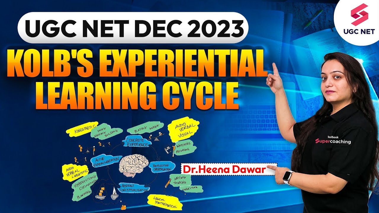 UGC NET Dec 2023 | Kolb's Experiential Learning Cycle | Heena Ma'am