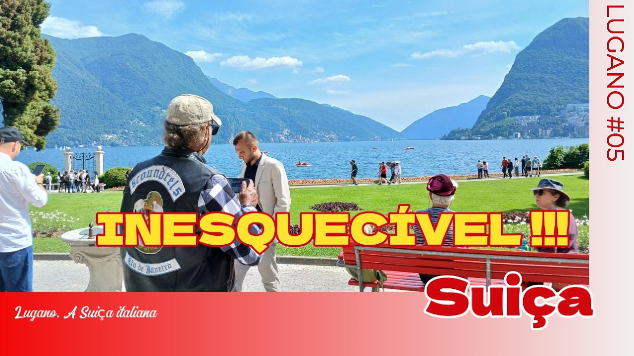 LUGANO#5: Despedida emocionante de Lugano-Suíça com paisagens deslumbrantes você precisa ver