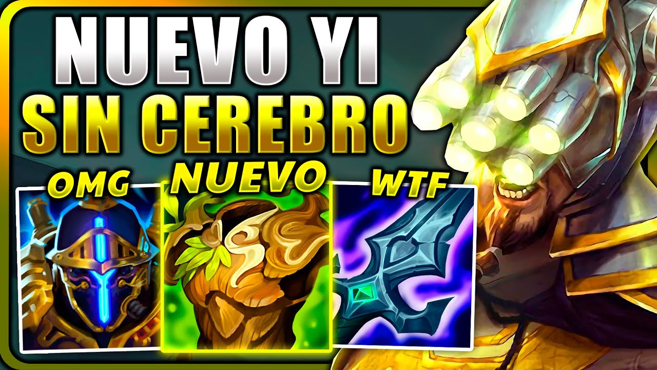 💀¡DESCUBRE [POR QUÉ] TODOS están USANDO al *NUEVO MAESTRO YI* con SU BUILD PROHIBIDA!